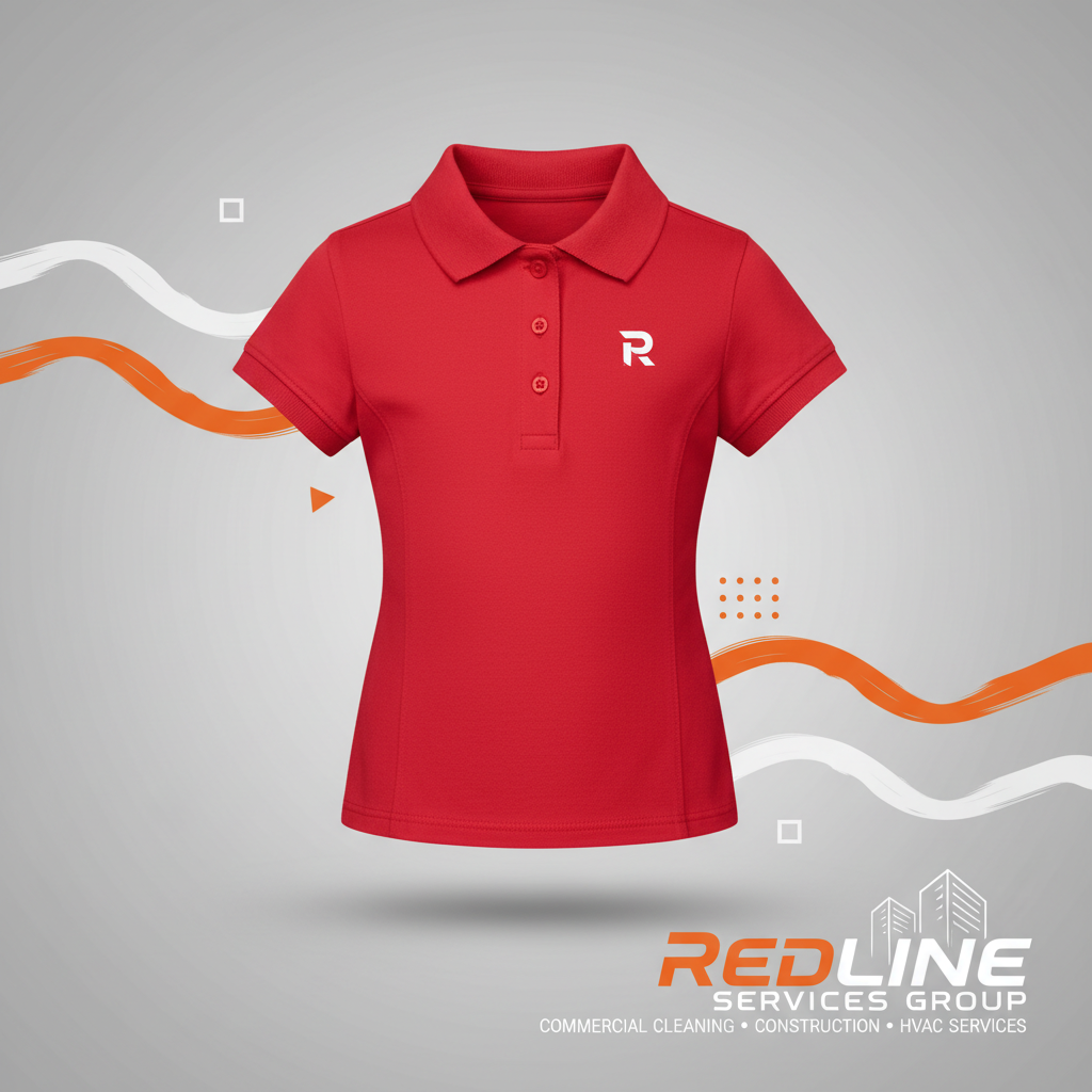Redline Girls Polo (R Logo) 3