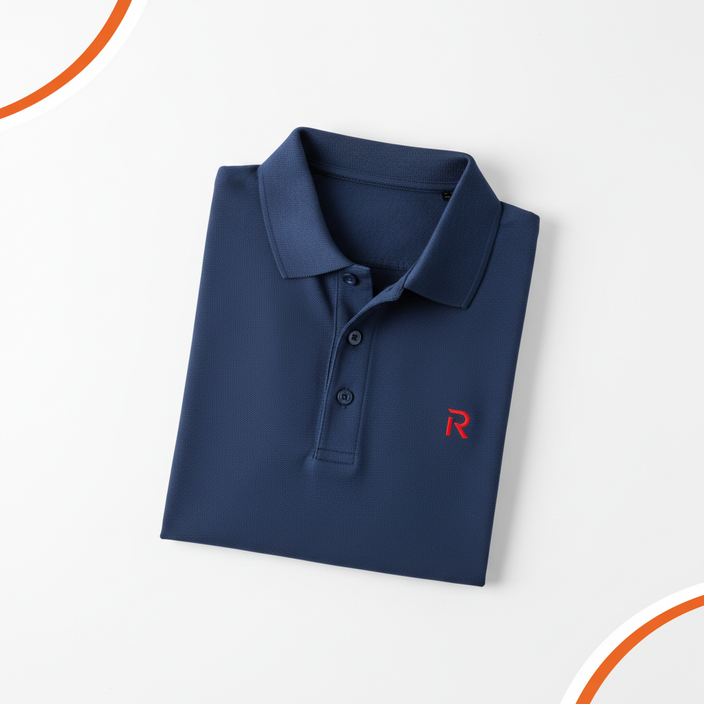 Redline Cleaning Polo — Embroidered R (Professional)