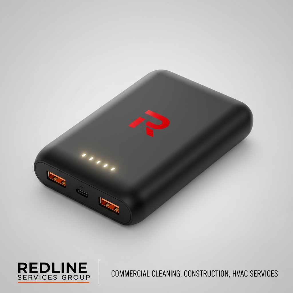 Redline Power Bank 10000mAh (R Logo)
