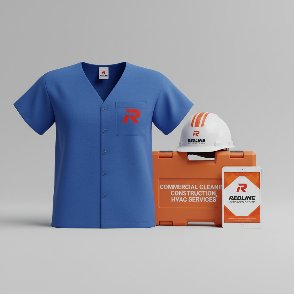 Redline Cleaning Smock (R Logo) 5