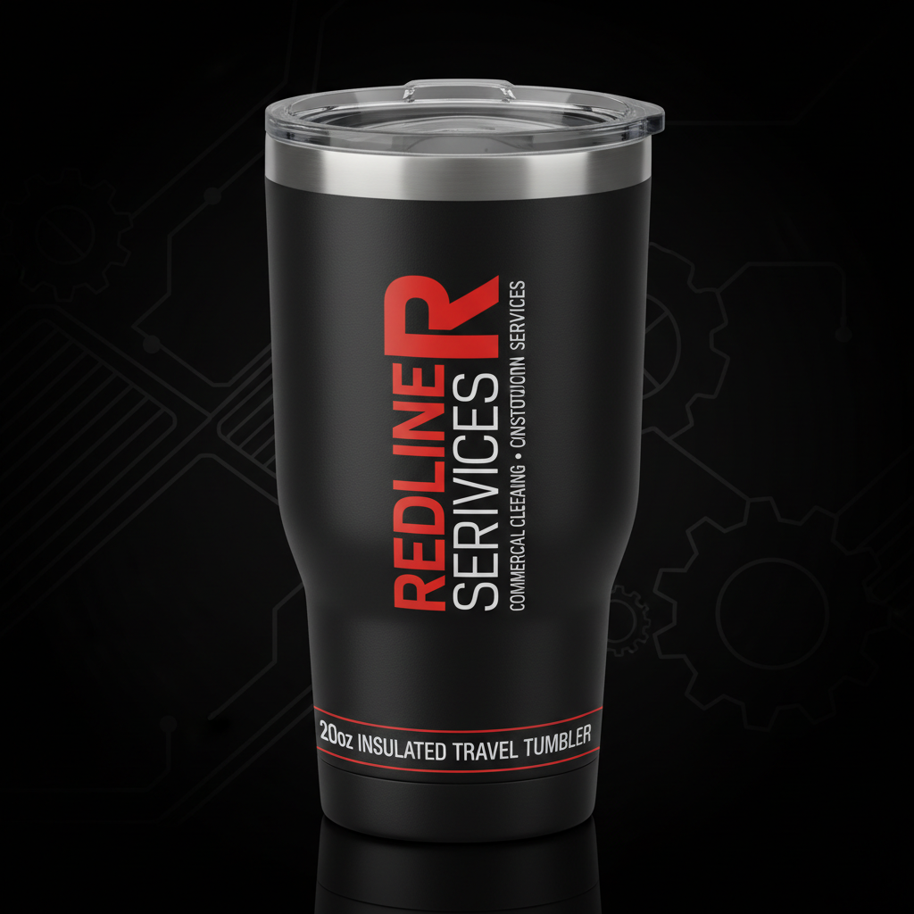 Redline Stainless Steel Tumbler 20oz (R Logo)