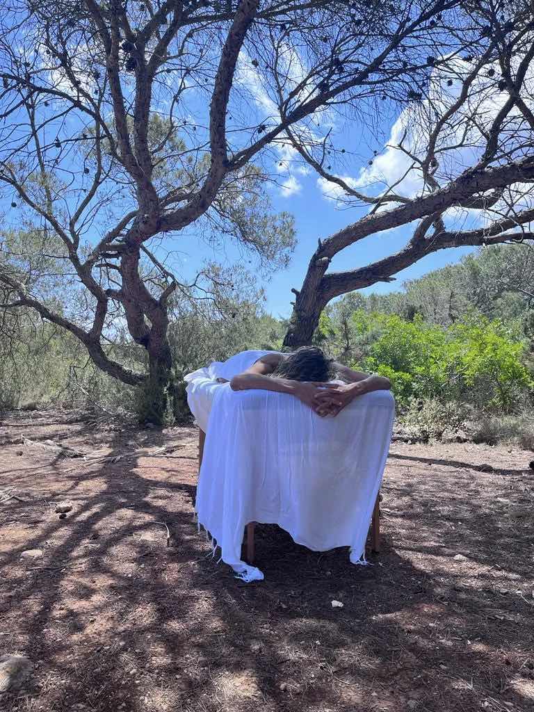Forest healing ritual Ibiza