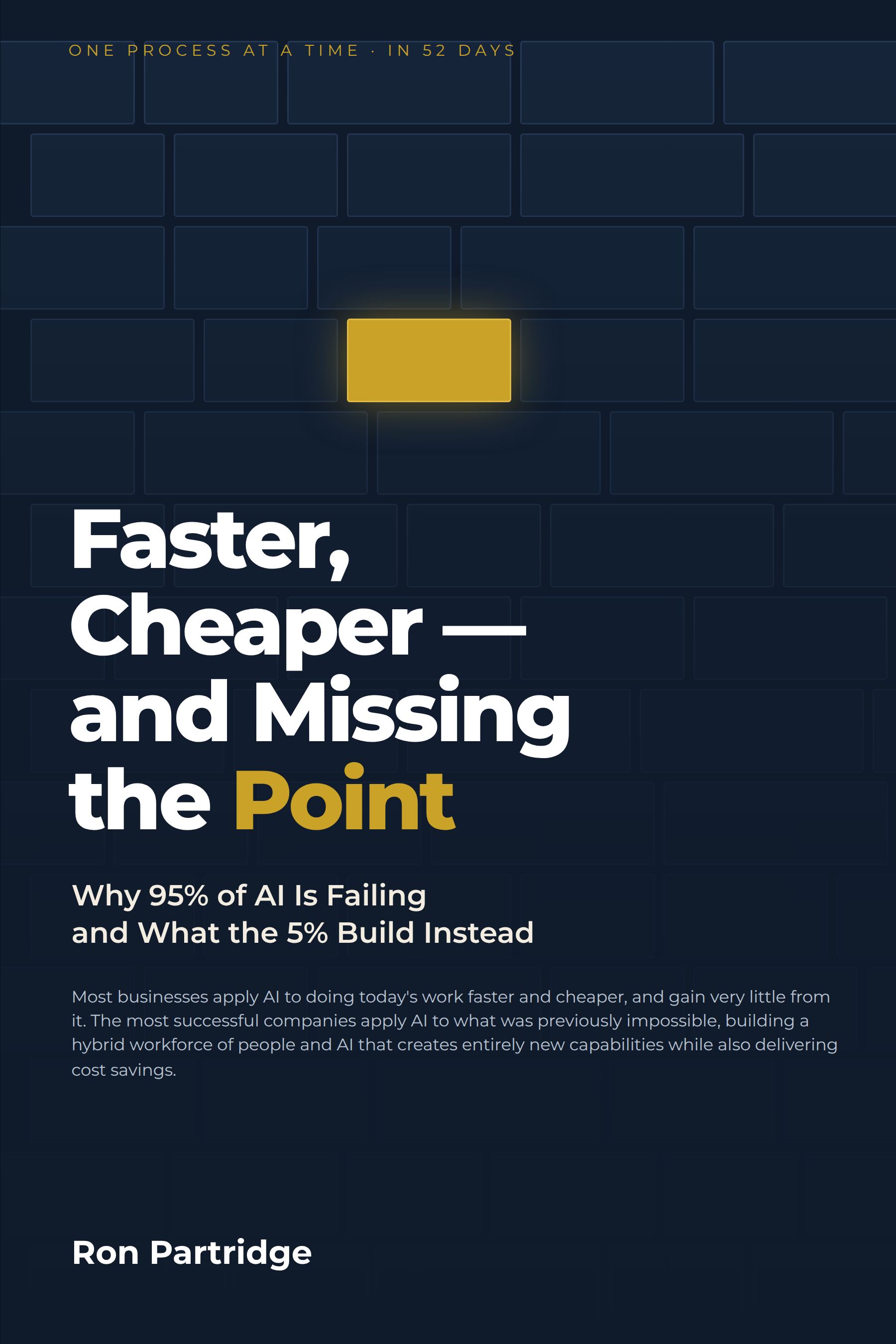 Faster, Cheaper — and Missing the Point book cover