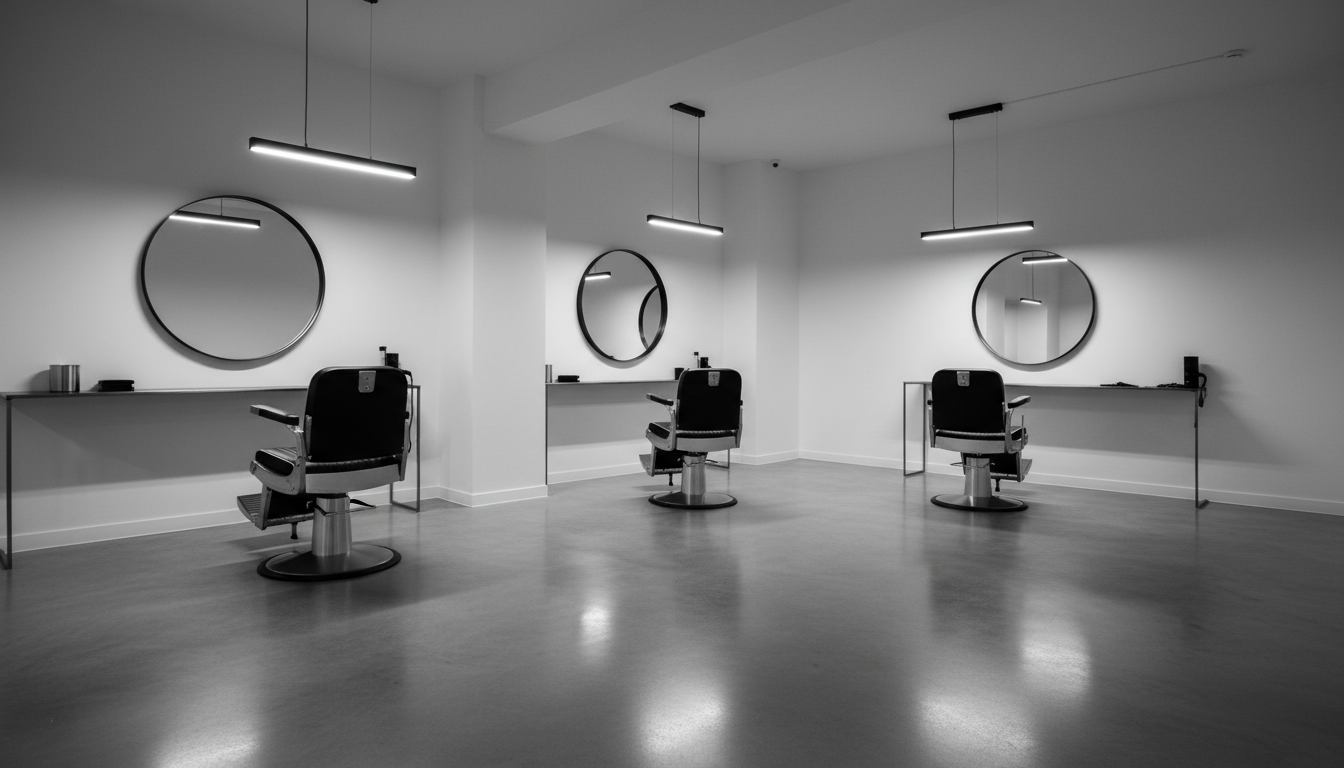Intérieur minimaliste du salon