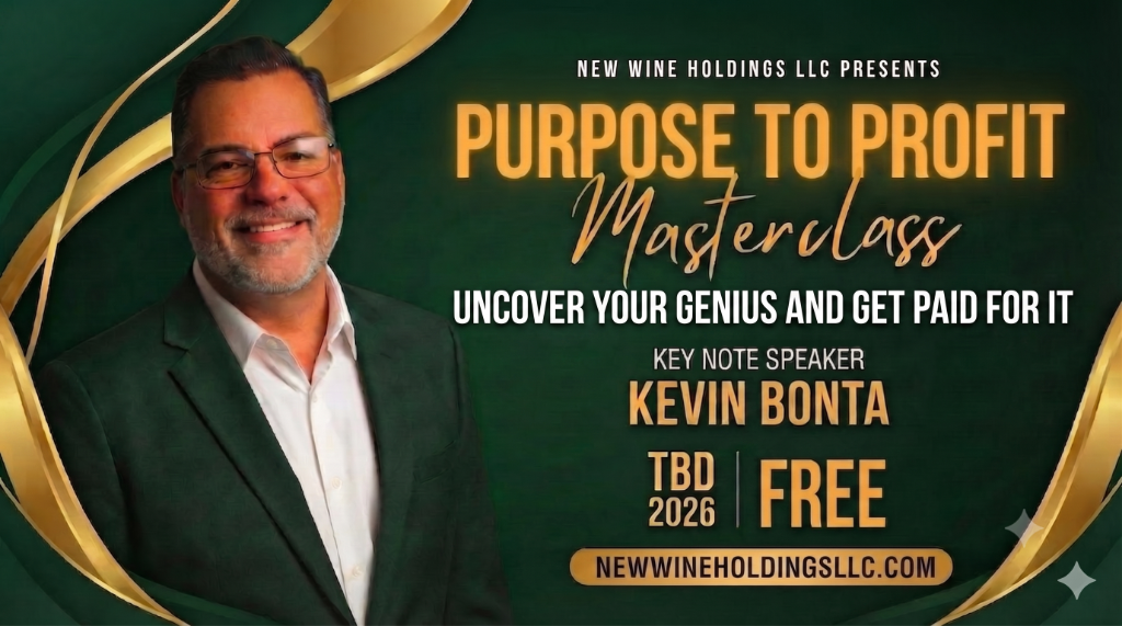 Purpose to Profit Masterclass with Kevin Bonta