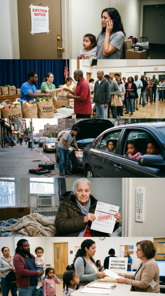 Families receiving assistance