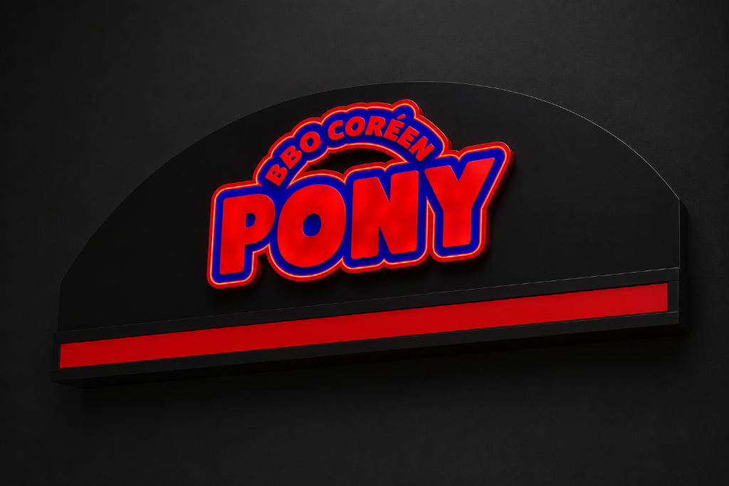 Pony BBQ Coréen rendering