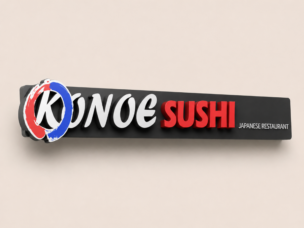 Konoe Sushi rendering