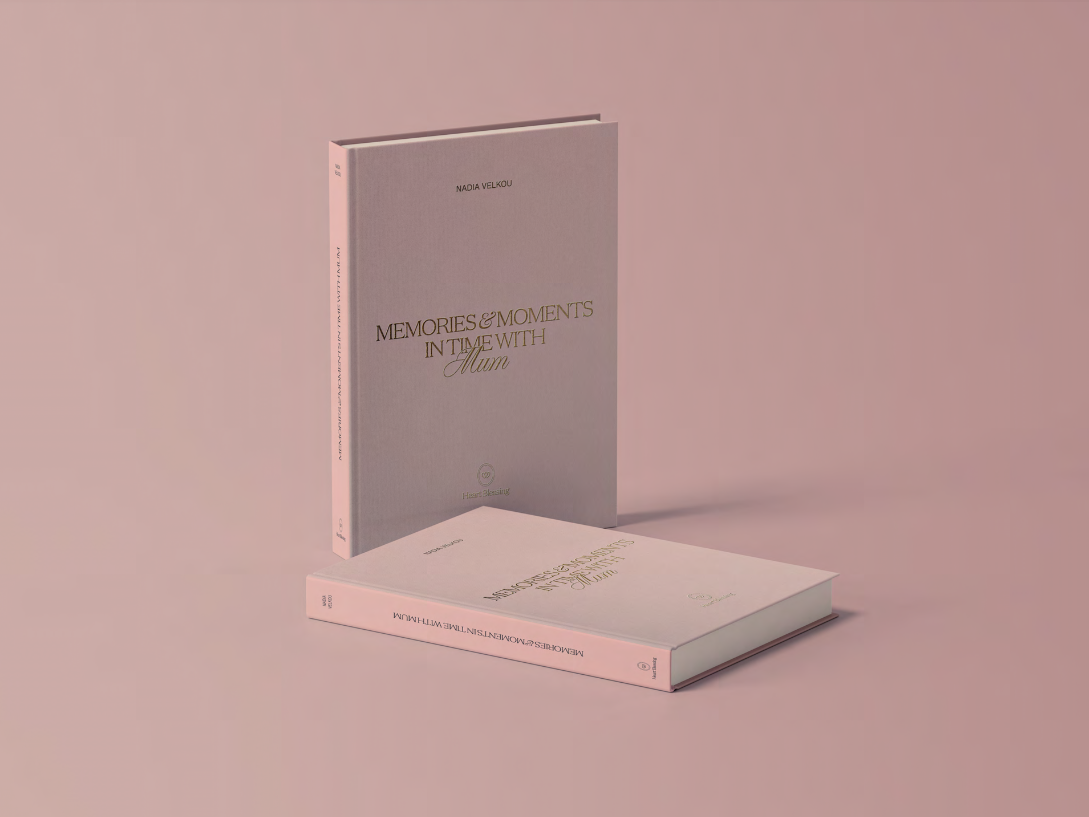 Memories and Moments in Time with Mum Journal — book cover