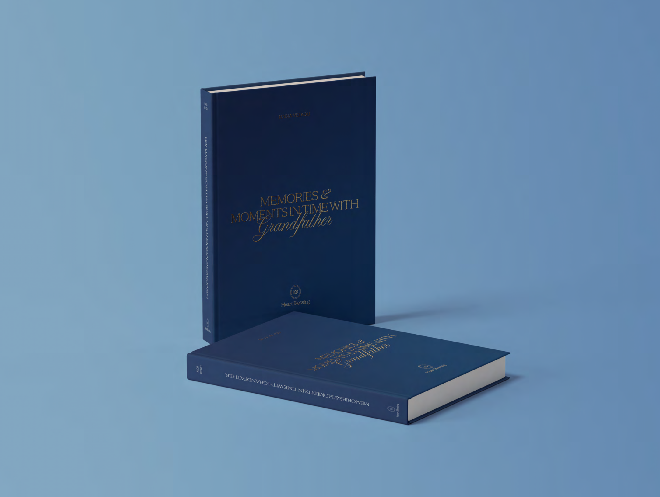 Memories and Moments in Time with Grandfather Journal — book cover