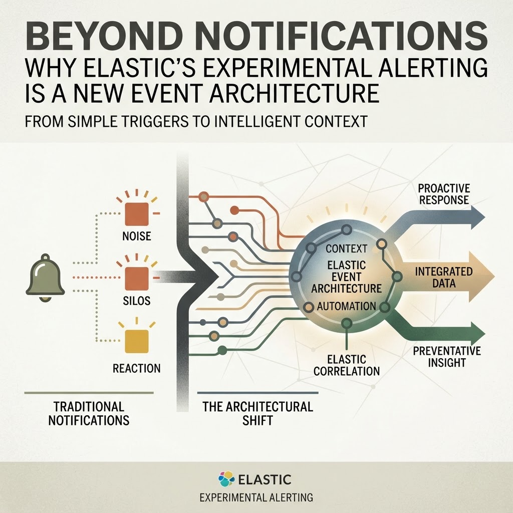 Beyond Notifications: Why Elastic’s Experimental Alerting Is A New Event Architecture