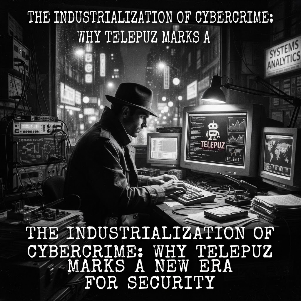The Industrialization of Cybercrime: Why TELEPUZ Marks a New Era for Security