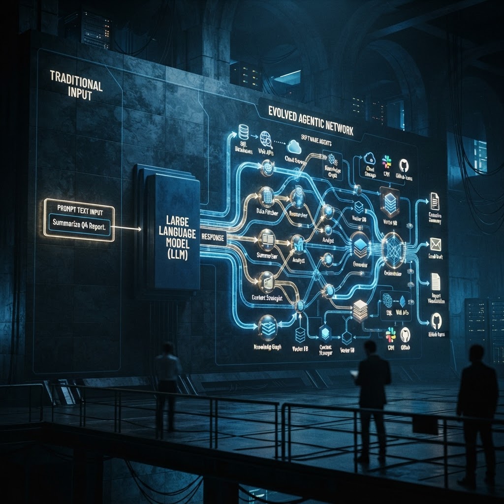 Agentic Infrastructure Emergence Marks the End of Prompt Engineering Primacy