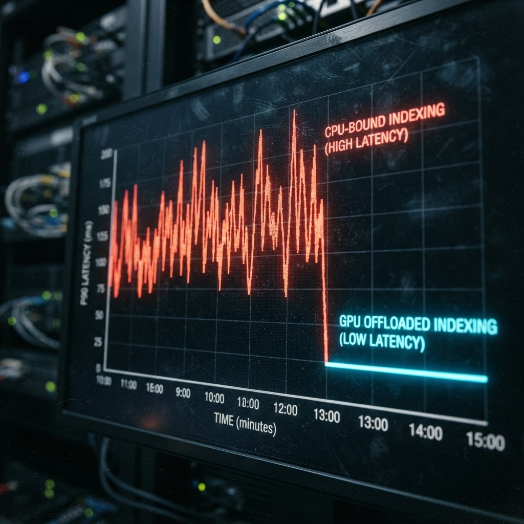 GPU-Accelerated Indexing Shifts the Burden of Search Infrastructure