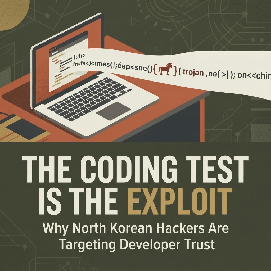 The Coding Test Is the Exploit: Why North Korean Hackers Are Targeting Developer Trust