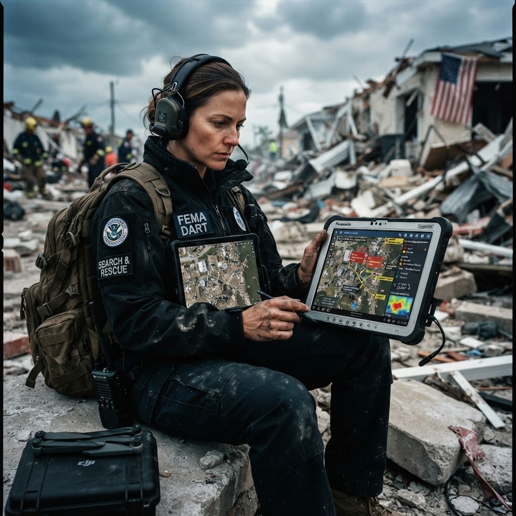Disaster Response Demands Shifting Search Pipelines to the Network Edge