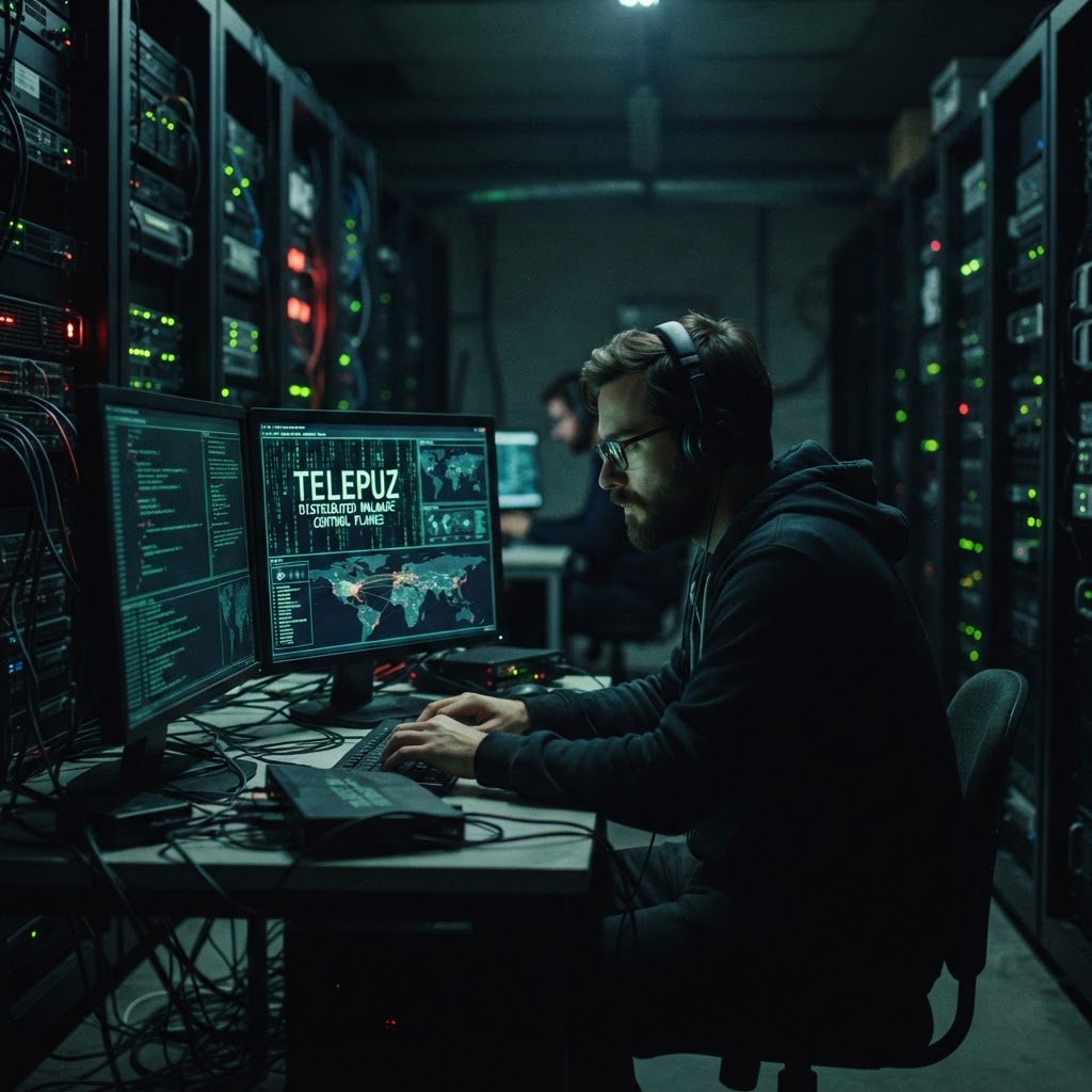 Inside TELEPUZ: The Rise of Distributed Malware Control Planes