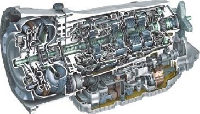 Automatic Transmission cutaway