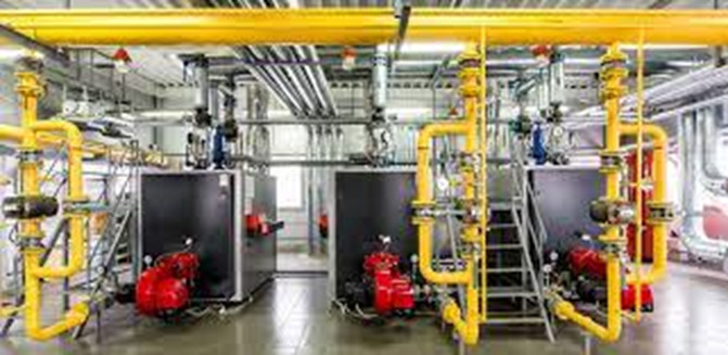 Heat transfer fluid industrial system