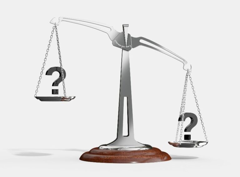 Scale question marks