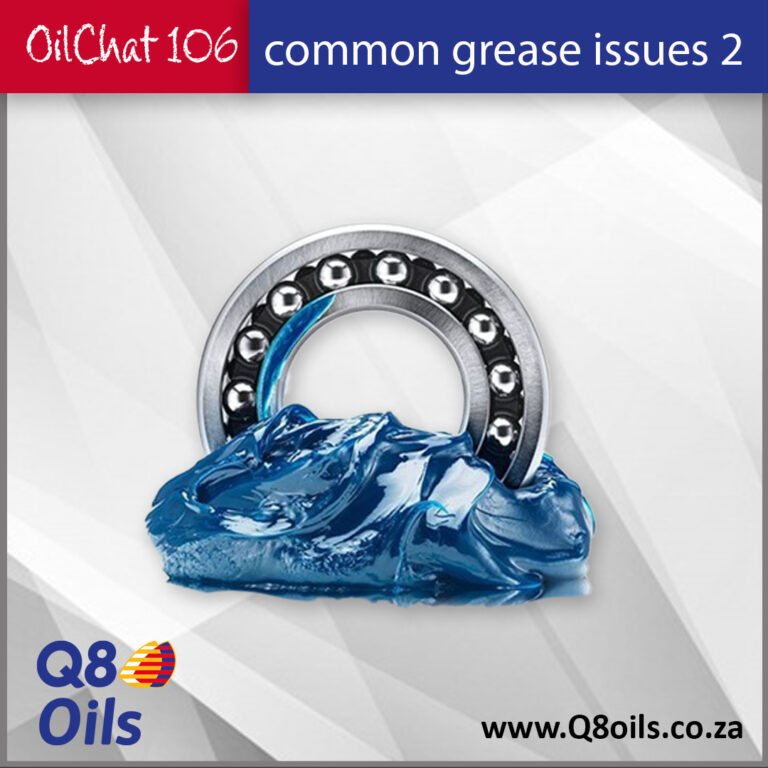 Common grease issues 2 - bearing with blue grease