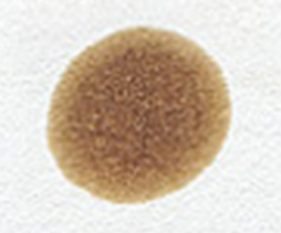 Petrol engine blotter spot