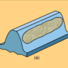 Even wear pattern - correctly aligned gears (a)