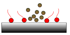 Fig 1: Detergents remove deposits from metal surfaces
