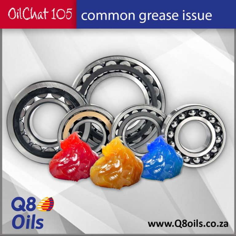 Common grease issues - bearings and coloured greases