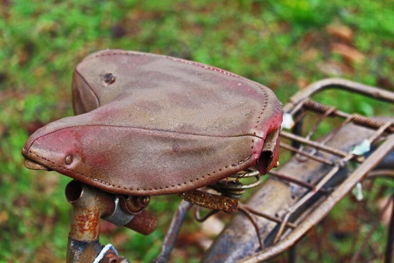 Bicycle service products - vintage bicycle seat