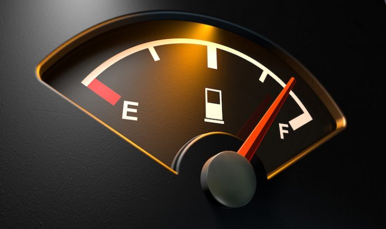 Fuel economy gauge