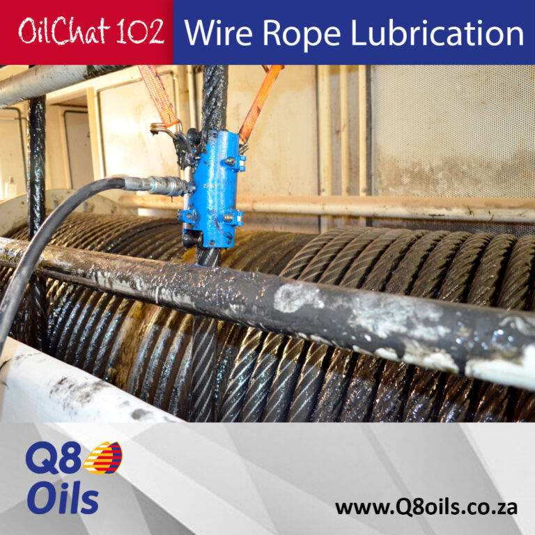 Wire rope lubrication - wire rope drum with lubricator