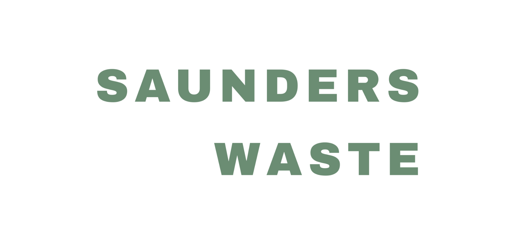 Saunders Waste