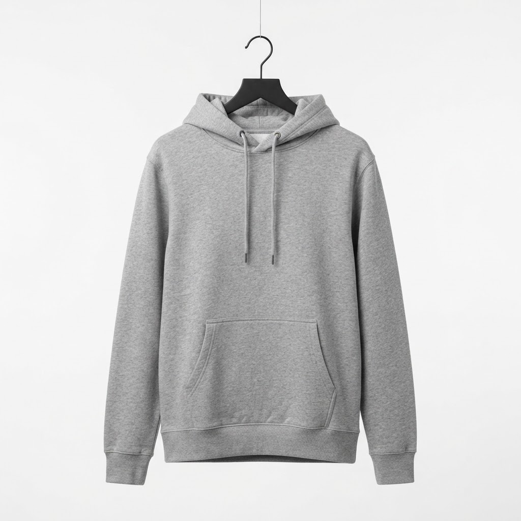 Sweat à Capuche Gris
