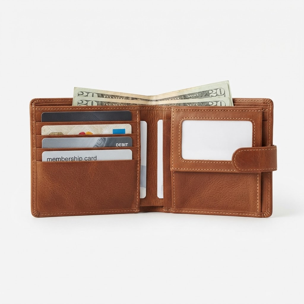 Portefeuille Cuir Homme