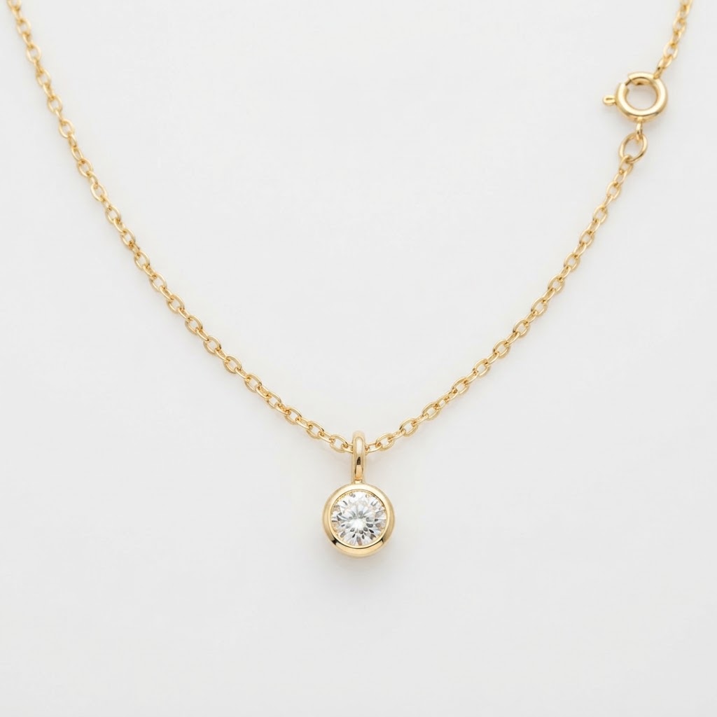 Collier Pommeau Or