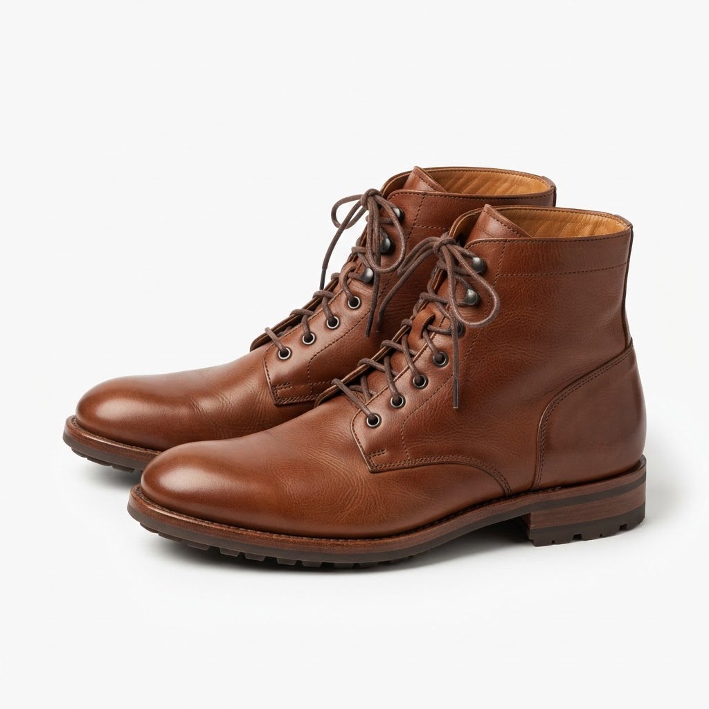 Bottines Cuir Marron