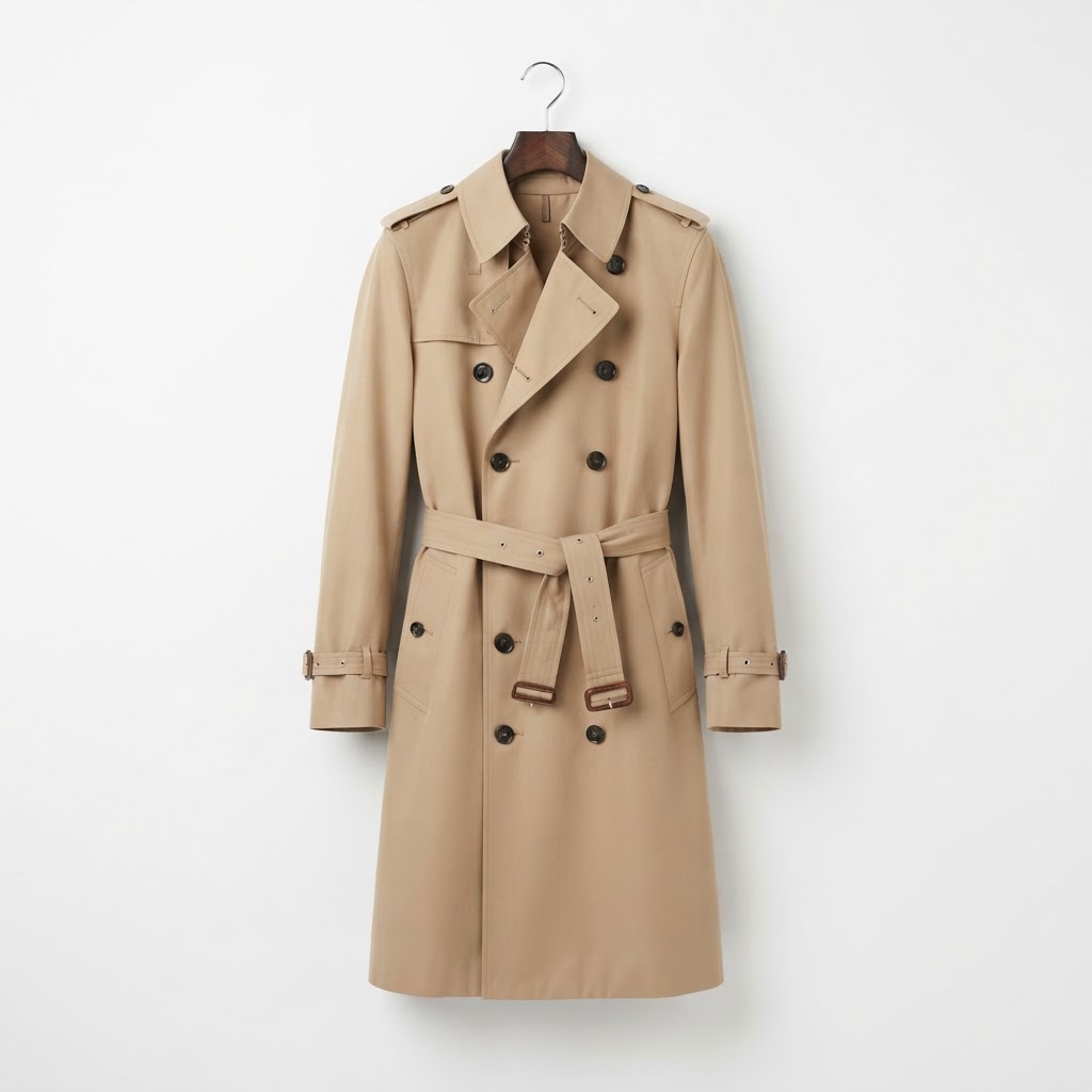Veste Trench Camel