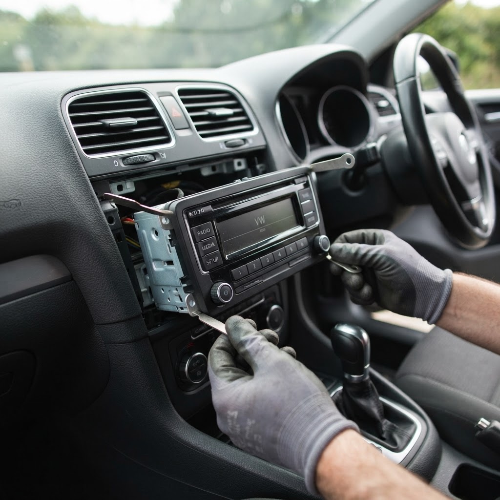 SEAT radio – Remove your radio