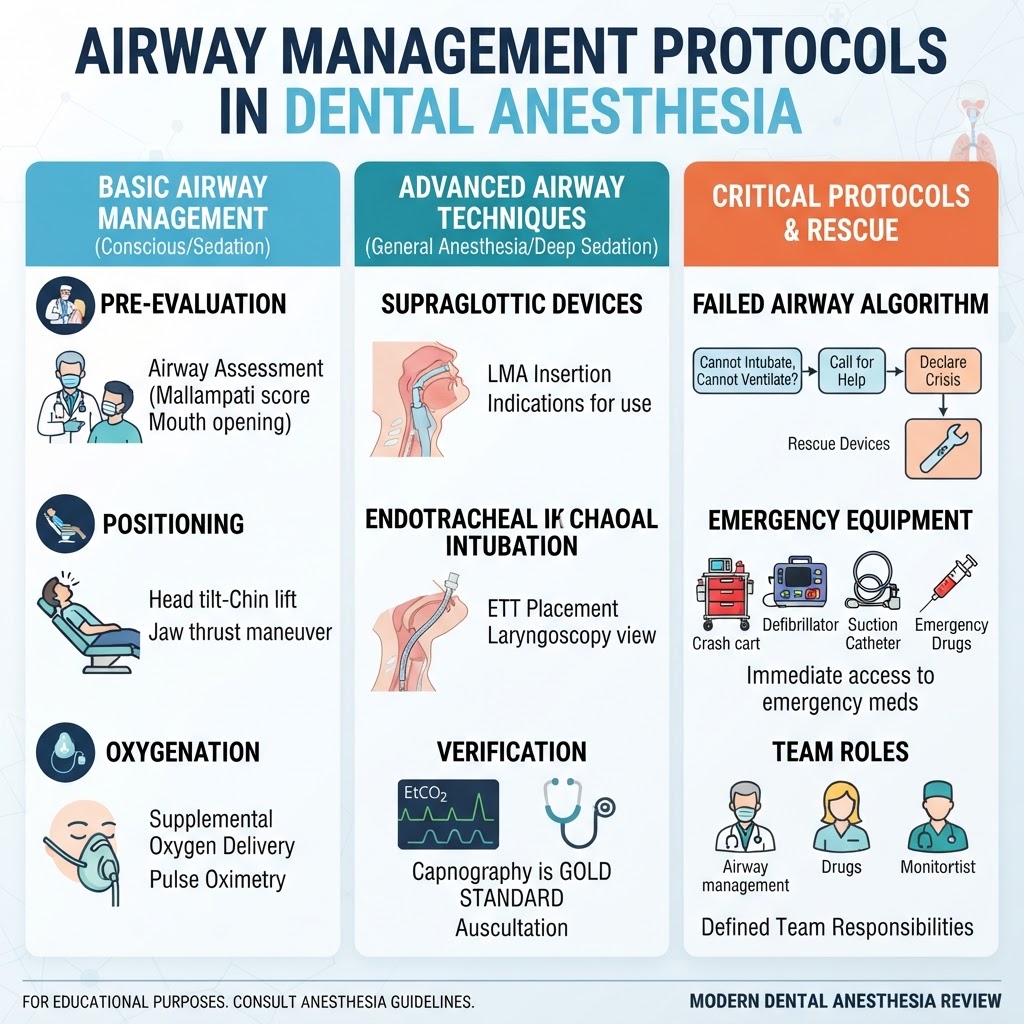 Essential Airway Management Protocols in Dental Anesthesia: 2026 Guidelines