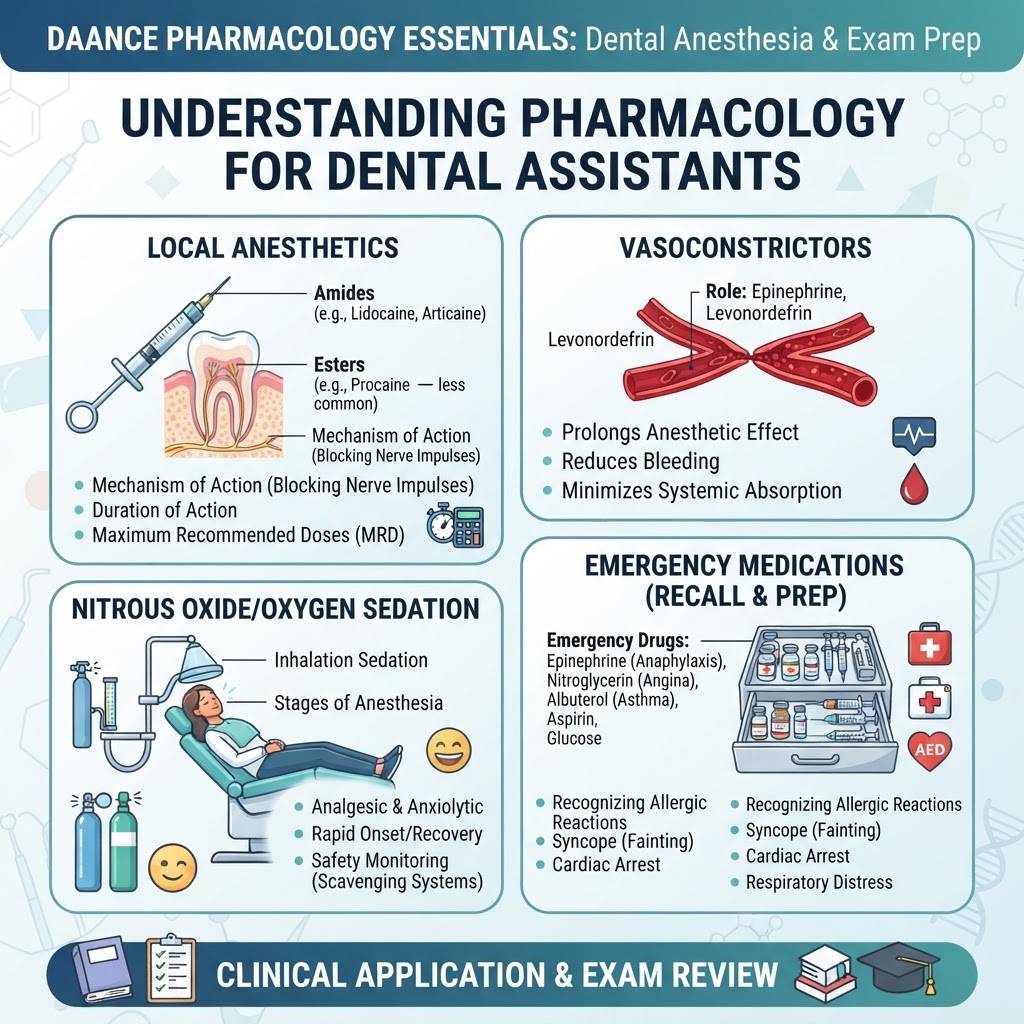Mastering DAANCE Pharmacology: Your 2026 Guide for Dental Assistants