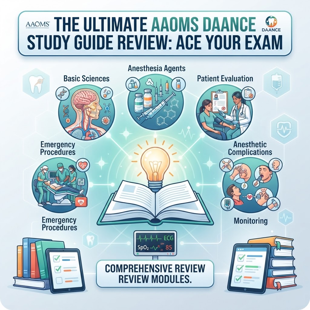 The Ultimate 2026 AAOMS DAANCE Study Guide Review: Ace Your Exam
