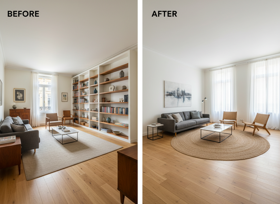 Modern Living Room Renovation
