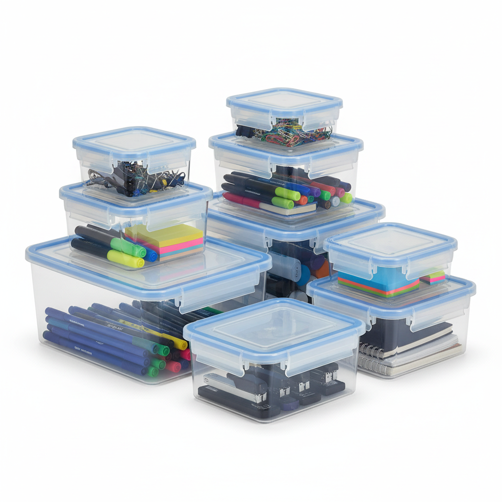 Bulk Storage Container Set (12-Pack)
