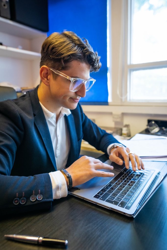 Example Marketing team creating content