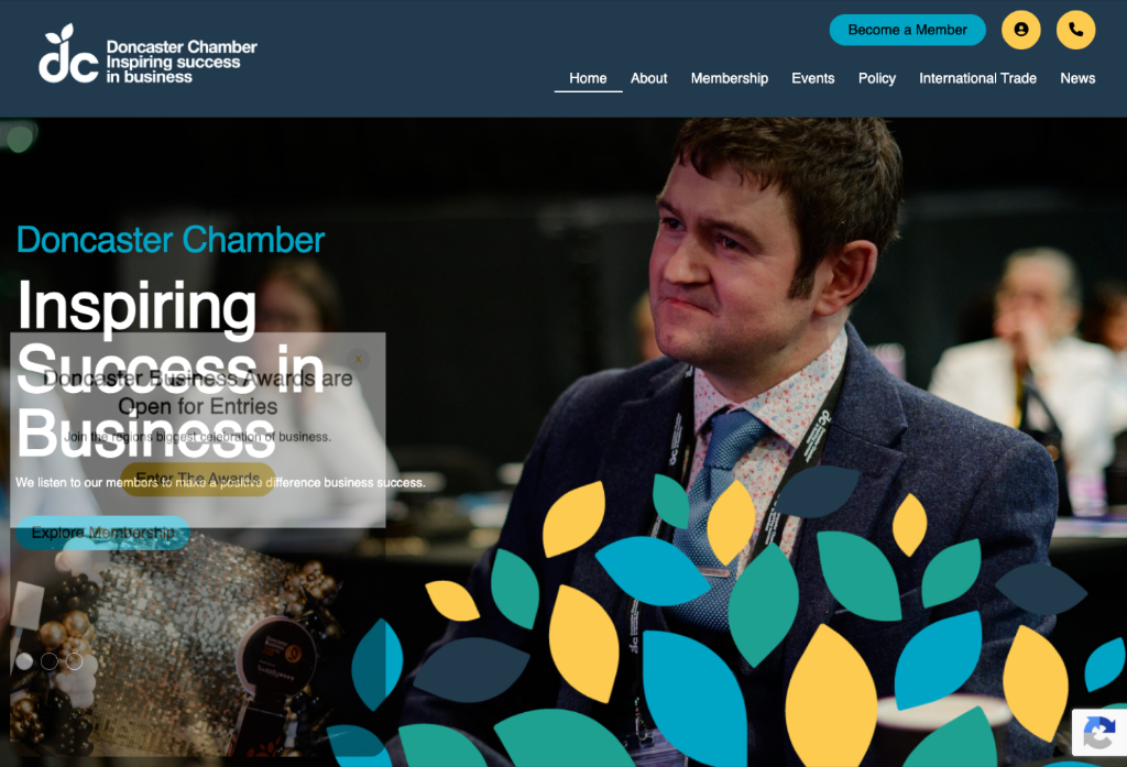 Doncaster Chamber — Events and membership content that fills sessions