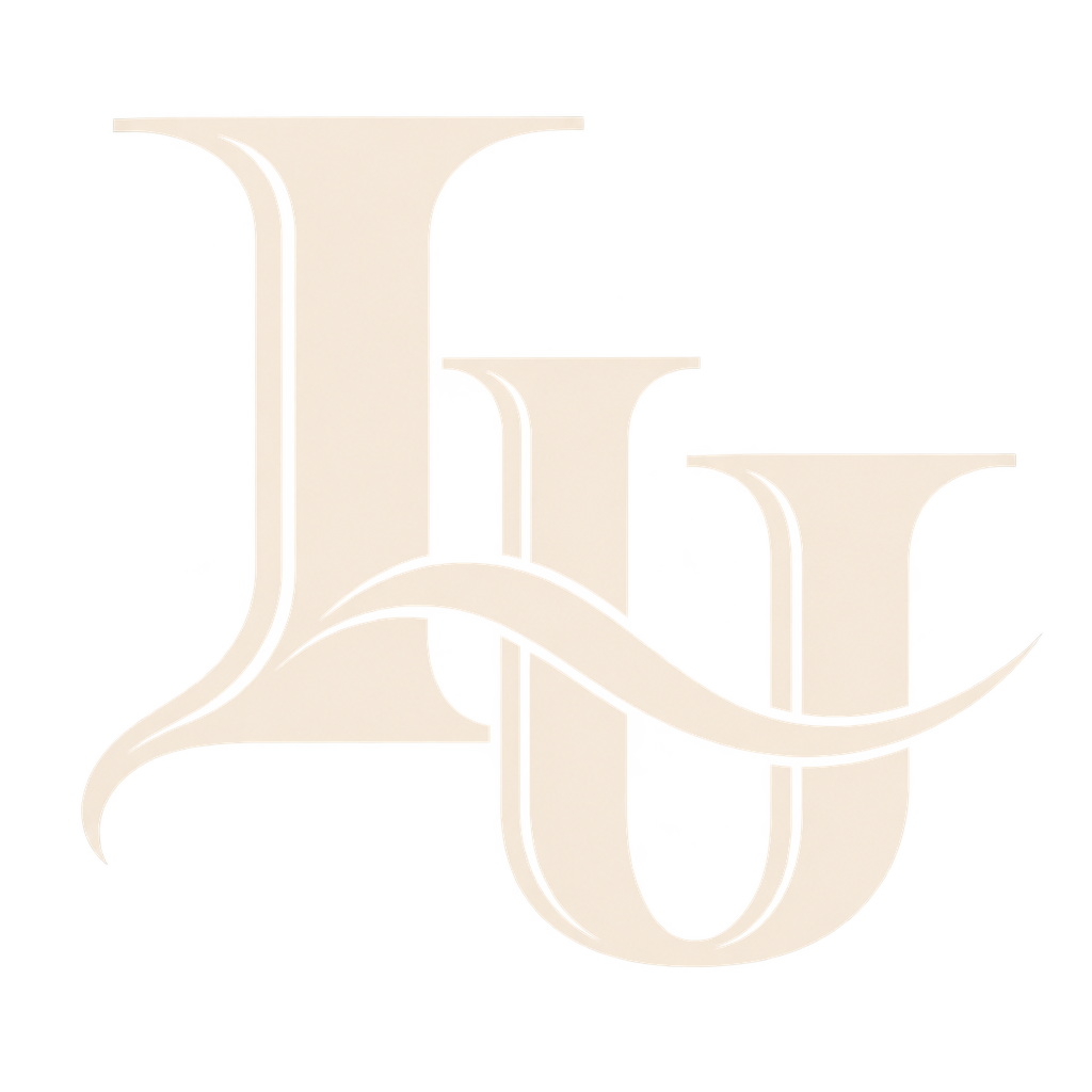 Ladies University LU monogram