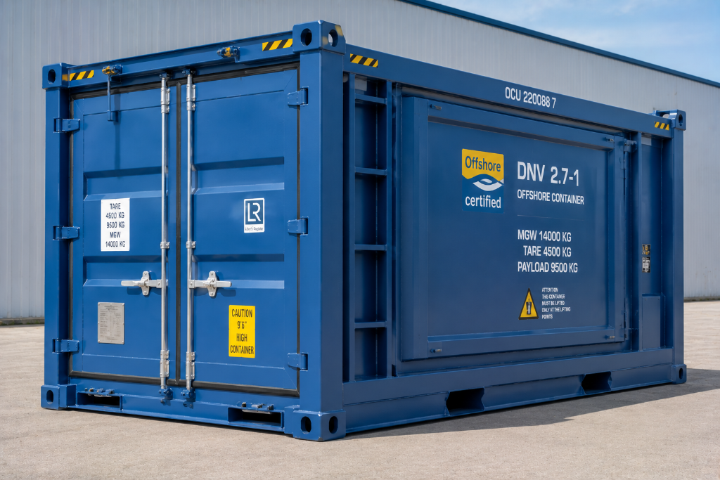 Spezialcontainer Werkhalle