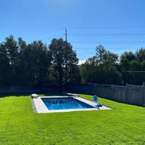 Pool surround - after