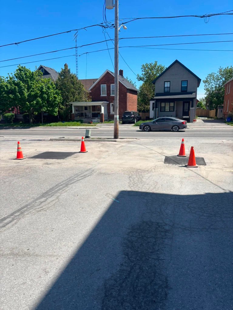 Commercial asphalt repair
